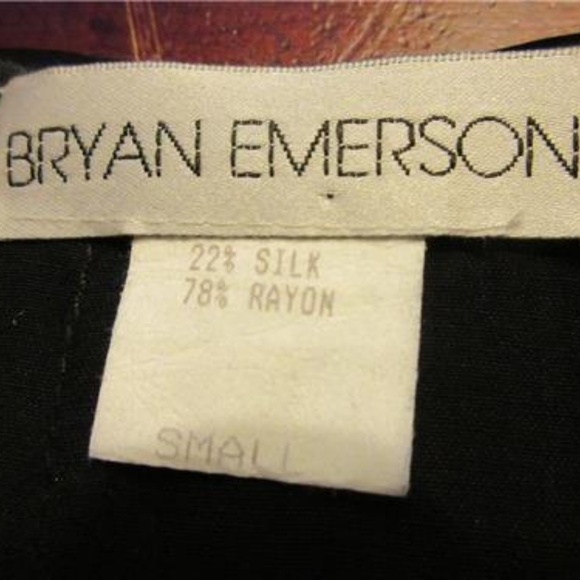 BRYAN EMERSON BLACK LACE SKIRT & SIDE ZIP S - Picture 5 of 5